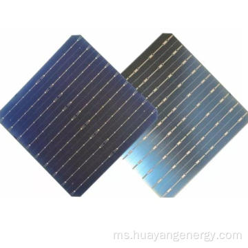 Mono Solar Cell 166x166 Monocrystalline Sel Solar 9BB